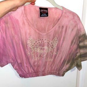 Cropped Vintage Harley